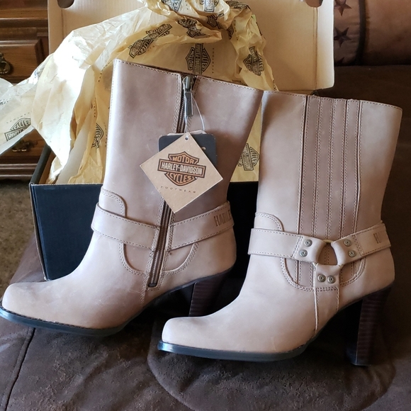 Harley-Davidson | Shoes | Harley Davidson Classic Nila Dress Boots ...